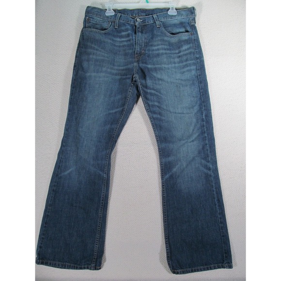 Levi's 527 Slim Bootcut Jeans W36 L30 – Faded Blue Denim, Y2K Style, Durable Fit - Picture 1 of 16